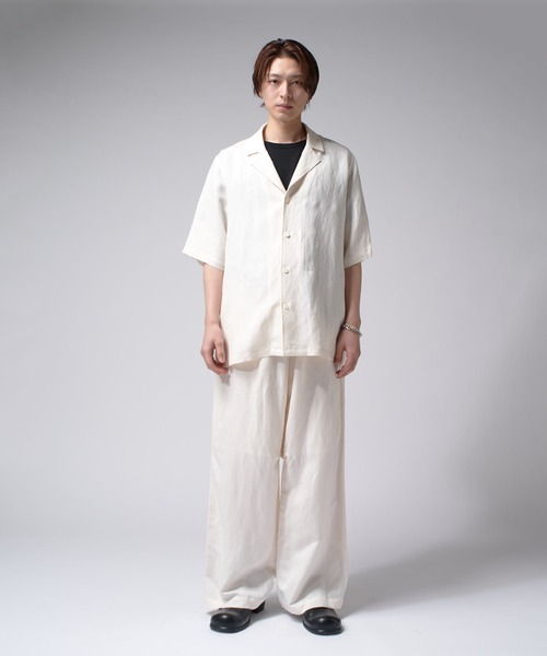 Lui's（ルイス）の「レーヨンリネンイージーパンツ（その他パンツ・メンズ・チャコールグレー/ホワイト/ブラック・S/M）」の17枚目の写真