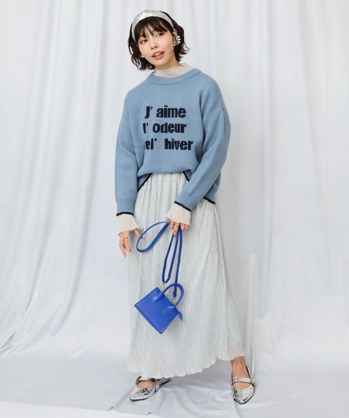 JETSET SOLO PLUS (ジェットセットソロプラス)の「【FONT LAB】シアー×ラメワッシャースカート(スカート・レディース・ピンクゴールド/シルバー・FREE)」の20枚目の写真