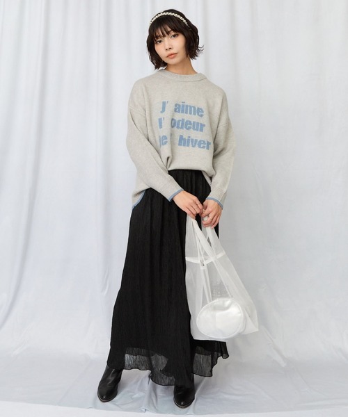 JETSET SOLO PLUS (ジェットセットソロプラス)の「【FONT LAB】シアー×ラメワッシャースカート(スカート・レディース・ピンクゴールド/シルバー・FREE)」の22枚目の写真
