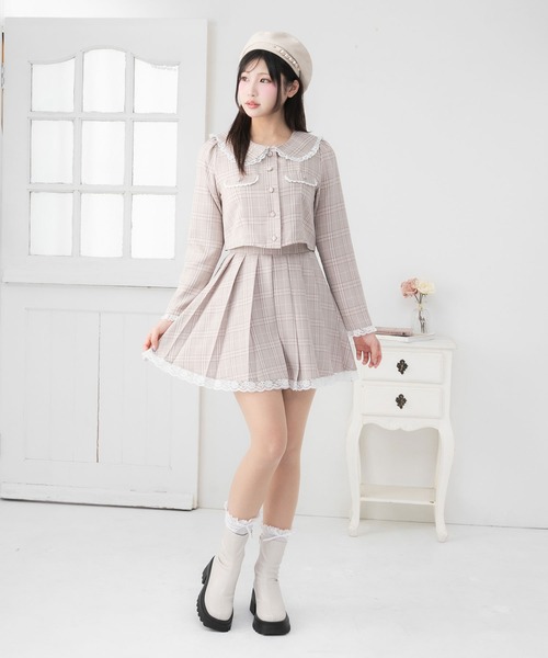 厚底ストレッチフィットショートブーツ 【大きいサイズ有