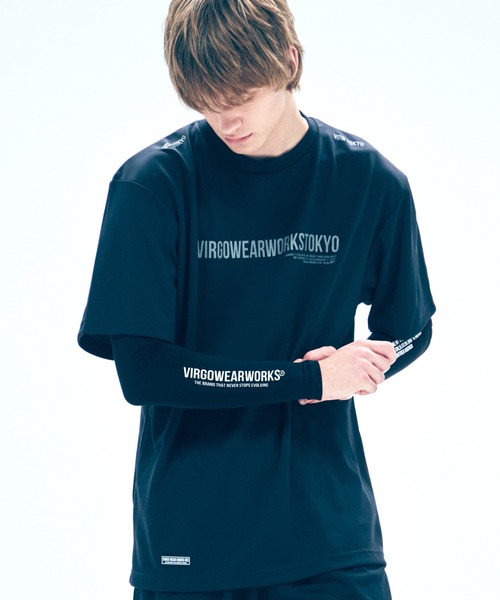 VIRGOwearworks(ヴァルゴウェアワークス)の「VGW arm cover(その他小物・メンズ・ブラック×グレー/ブラック×ホワイト・MEDIUM/LARGE)」の5枚目の写真