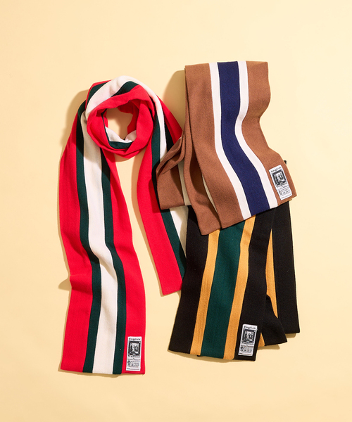 スクールマフラー 英国製 BEAMS PLUS（ビームス プラス）【別注】ENGLISH TRADITION