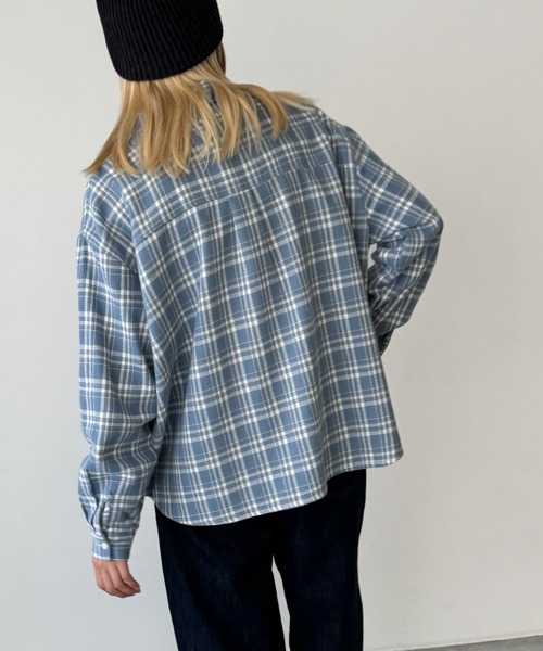 【セール】SLEEK ネルチェックシャツ（シャツ/ブラウス）｜CANAL JEAN（キャナルジーン）