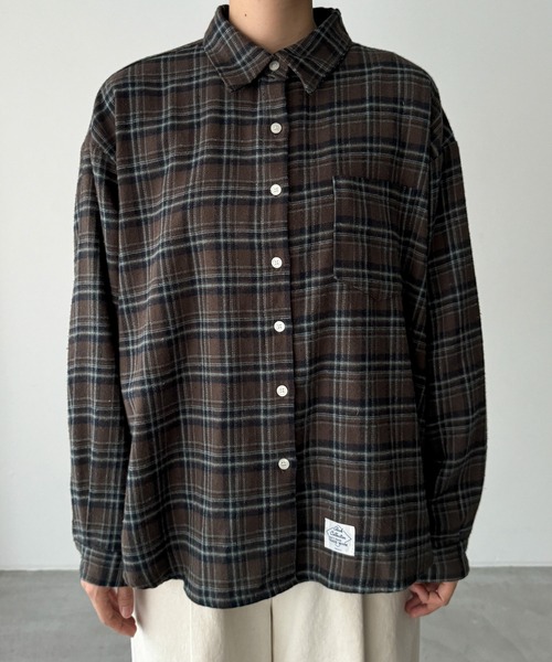 【セール】SLEEK ネルチェックシャツ（シャツ/ブラウス）｜CANAL JEAN（キャナルジーン）