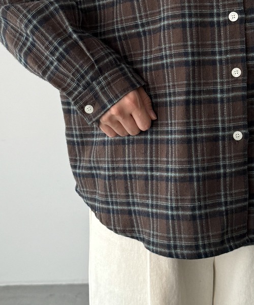 【セール】SLEEK ネルチェックシャツ（シャツ/ブラウス）｜CANAL JEAN（キャナルジーン）