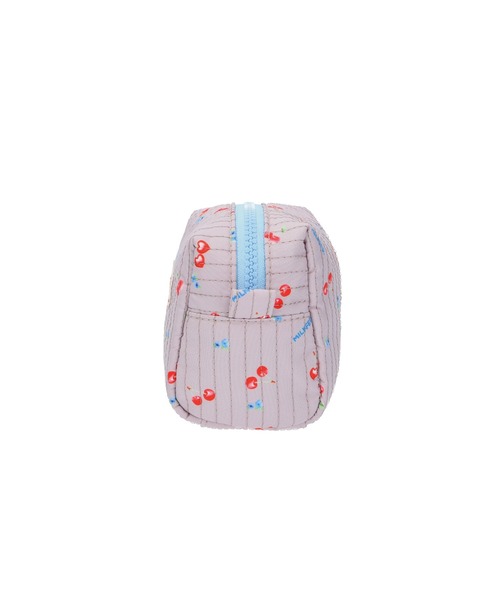 MILKFED.（ミルクフェド）の「CHERRY PATTERN POUCH（ポーチ・レディース・オフホワイト/グレー・ONE SIZE）」の3枚目の写真