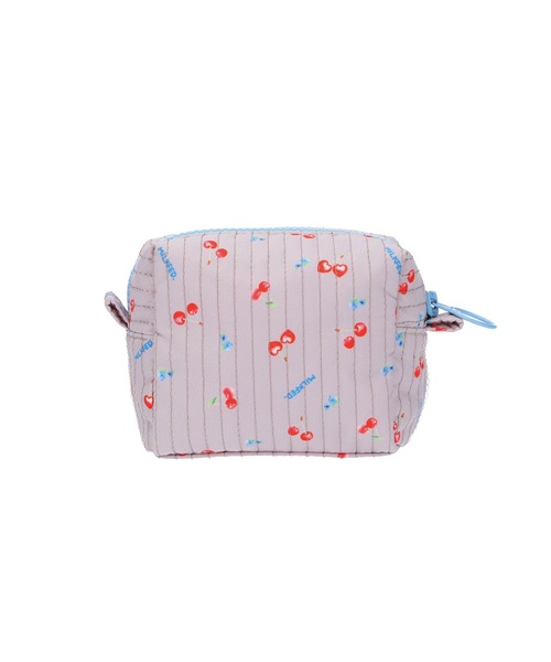 MILKFED.（ミルクフェド）の「CHERRY PATTERN POUCH（ポーチ・レディース・オフホワイト/グレー・ONE SIZE）」の4枚目の写真