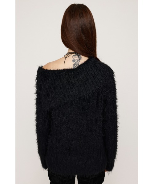 SLY（スライ）の「【MAYWAY】SIDE BUTTON SHAGGY TUNIC サイド ボタン