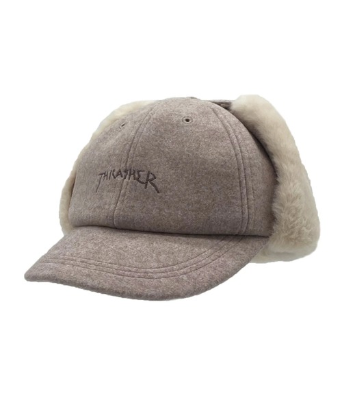 THRASHER（スラッシャー）の「THRASHER/スラッシャー キャップ FLTV FLIGHT CAP フライトキャップ 24TH-C55（キャップ・メンズ・ブラック/その他/グレー・FREE）」の3枚目の写真