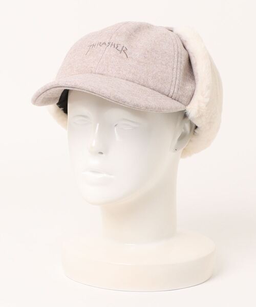 THRASHER（スラッシャー）の「THRASHER/スラッシャー キャップ FLTV FLIGHT CAP フライトキャップ 24TH-C55（キャップ・メンズ・ブラック/その他/グレー・FREE）」の13枚目の写真