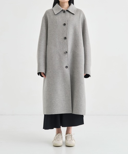 最終お値下げ!リバーシブルカシミヤロングコート THE TOKYO/ザトウキョウ】CASHMERE REVERSIBLE OVER COAT
