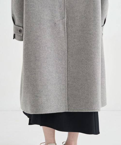 THE TOKYO/ザトウキョウ】CASHMERE REVERSIBLE OVER COAT/カシミヤ