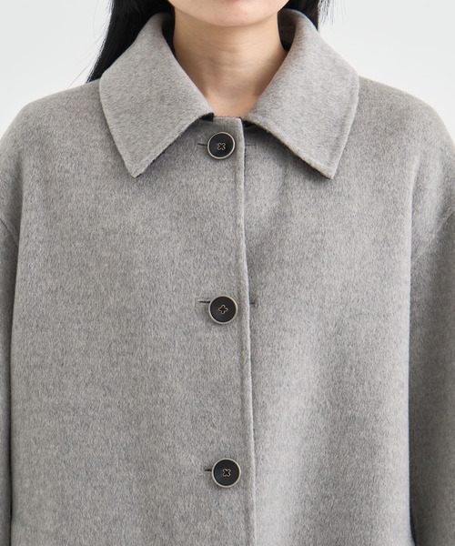 THE TOKYO/ザトウキョウ】CASHMERE REVERSIBLE OVER COAT/カシミヤ