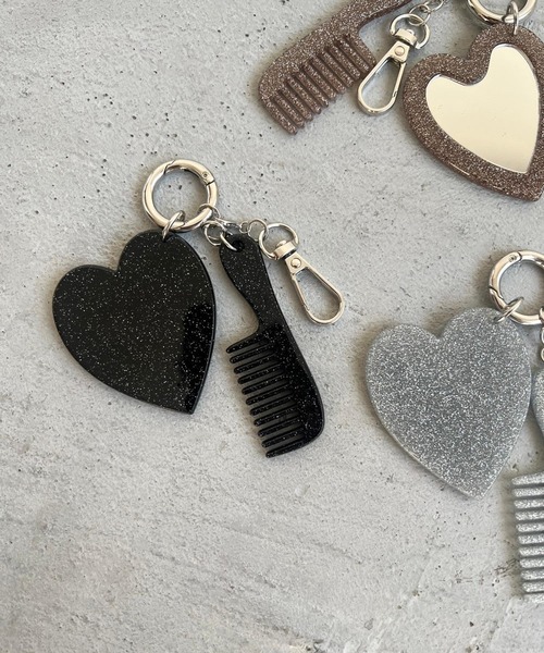 セール】コーム・ミラーSETチャーム 286828（キーホルダー）｜Me