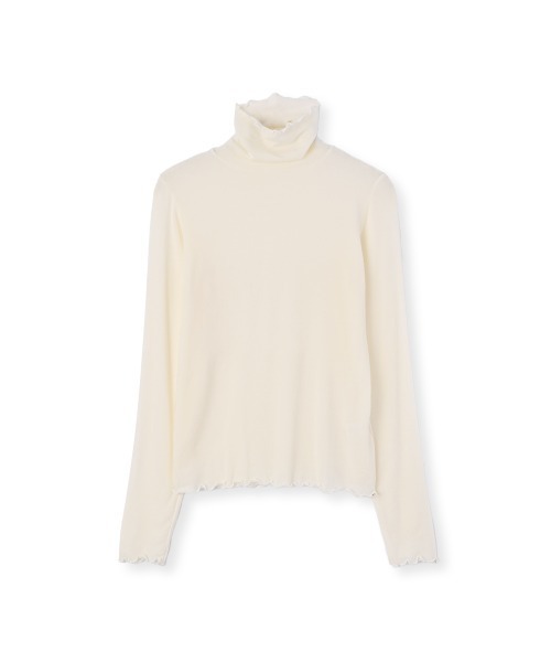 SHEER TURTLE KNIT(24AW)（ニット/セーター）｜marjour（マー