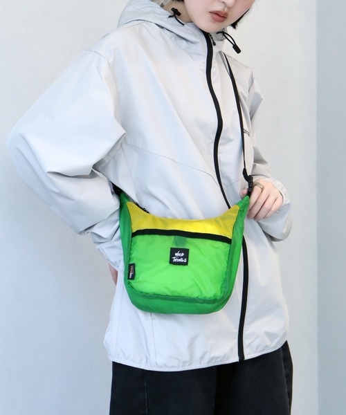 WILD THINGS(ワイルドシングス)の「【WILD THINGS/ワイルドシングス】CORDURA fabric 2WAYショルダーバッグ S(ショルダーバッグ・メンズ・パープル系/ブラック/ブルー系/グリーン系・FREE)」の18枚目の写真