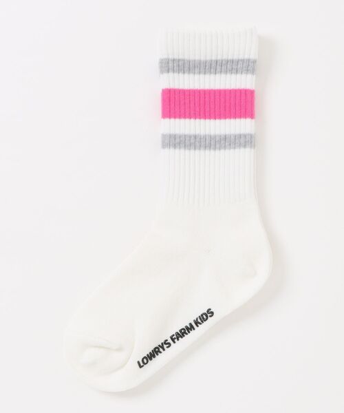 mdm様❣️専用ページ LOWRYS FARM（ローリーズファーム）の「ラインショートソックス