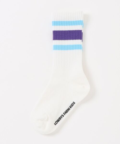 LOWRYS FARM(ローリーズファーム)の「ラインショートソックス 286768(ソックス/靴下・キッズ・ブラック/イエロー/オレンジ/パープル/ピンク・X-LARGE/MEDIUM/LARGE)」の11枚目の写真