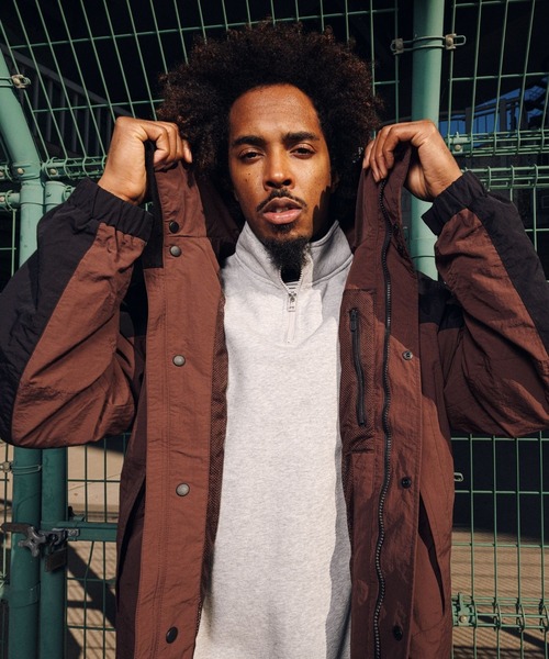 FIRST DOWN（ファーストダウン）の「ハーフジップ スウェット（スウェット・メンズ・ネイビー/ブラック/杢グレー・M/L/XL）」の20枚目の写真