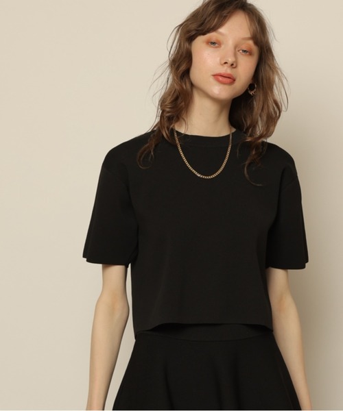 セール/ブランド古着】半袖ニット（ニット/セーター）｜CADUNE