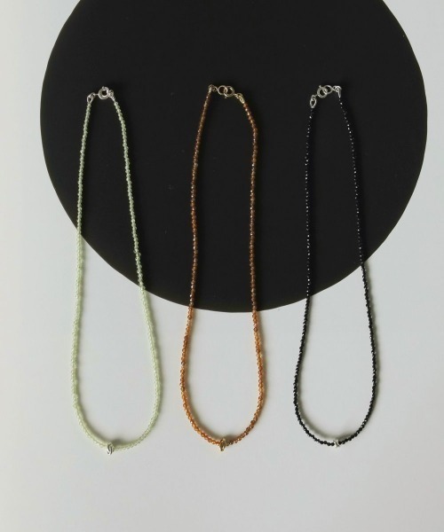 anuke（アンヌーク）の「anuke Color Stone Necklace カラーストーン
