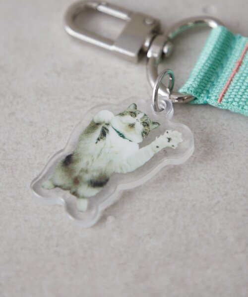BIRTHDAY BAR（バースデイバー）の「Pechanko Cats　アクリルキーホルダー（キーホルダー・レディース・グリーン/ブルー/イエロー・0）」の21枚目の写真