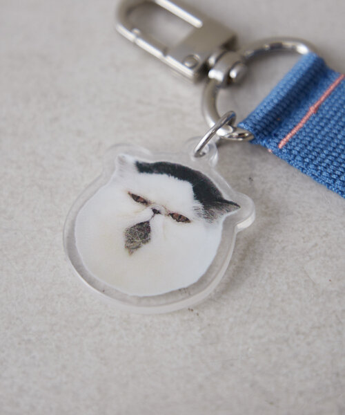 BIRTHDAY BAR（バースデイバー）の「Pechanko Cats　アクリルキーホルダー（キーホルダー・レディース・グリーン/ブルー/イエロー・0）」の6枚目の写真
