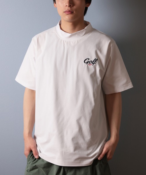 ELECTRIC(エレクトリック)の「Electric/エレクトリック 1PT GOLF LG DRY MNECK SST Tシャツ EG25ST01(Tシャツ/カットソー・メンズ・ホワイト/ブラック・L/M/S)」の2枚目の写真