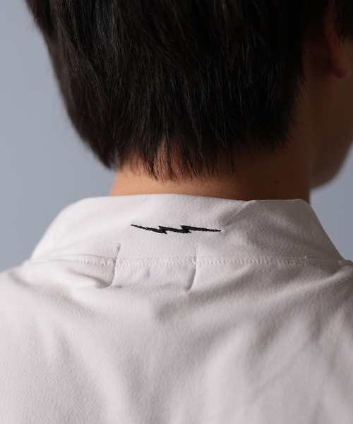ELECTRIC(エレクトリック)の「Electric/エレクトリック 1PT GOLF LG DRY MNECK SST Tシャツ EG25ST01(Tシャツ/カットソー・メンズ・ホワイト/ブラック・L/M/S)」の9枚目の写真