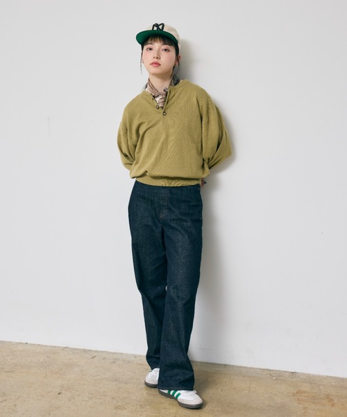 HIROKI - ヘンリーネックニット made in INTERFACTORY（ニット