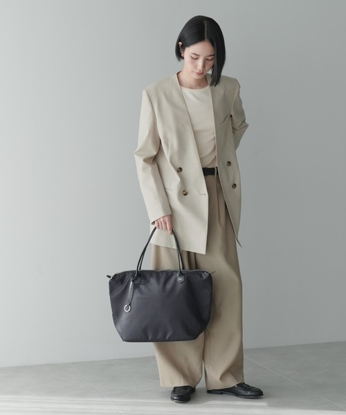 レディース STANDARD SUPPLY LUX TOTE M ナイロン ダークネイビー