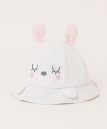 KP DECO（ケーピーデコ）の「日よけ付きうさ耳帽子(Free)（ハット）」