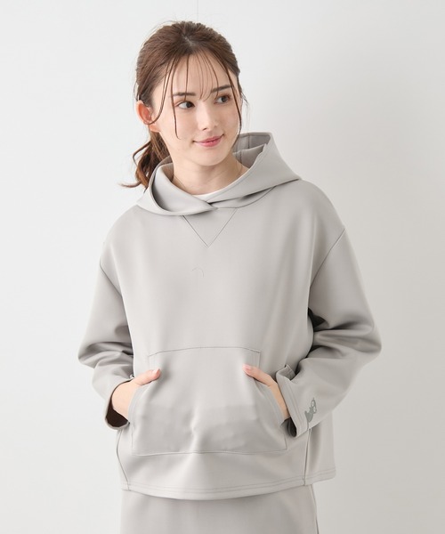 Jayro（ジャイロ）の「ダンボールフーディー（Tシャツ/カットソー・レディース・ブラック/グレー/ピンク・FREE）」の2枚目の写真