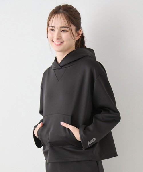 Jayro（ジャイロ）の「ダンボールフーディー（Tシャツ/カットソー・レディース・ブラック/グレー/ピンク・FREE）」の4枚目の写真