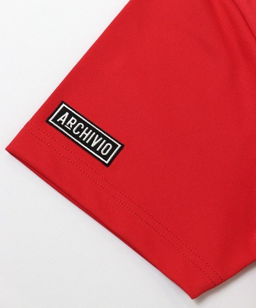 archivio（アルチビオ）の「<MENS>ワードロゴ冷感ポロシャツ（ポロシャツ・メンズ・グレー/ネイビー/レッド/ホワイト・M/L/LL）」の11枚目の写真