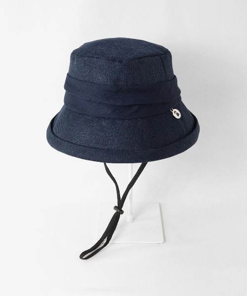 STUDIO PICONE バケットハット ブラック系 STUDIO PICONE バケットハット ブラック系