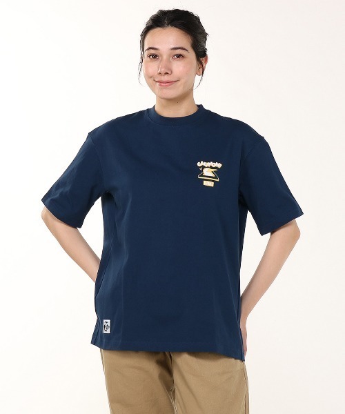 CHUMS(チャムス)の「CHUMS/チャムス ブービーバードTEE I'm A Booby Bird T-Shirt(Tシャツ/カットソー・レディース・ターコイズブルー/ホワイト/ネイビー・L/XL/M)」の8枚目の写真