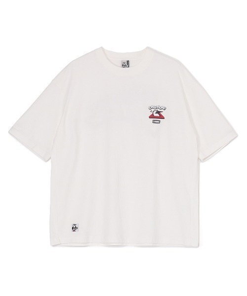 CHUMS(チャムス)の「CHUMS/チャムス ブービーバードTEE I'm A Booby Bird T-Shirt(Tシャツ/カットソー・レディース・ターコイズブルー/ホワイト/ネイビー・L/XL/M)」の5枚目の写真