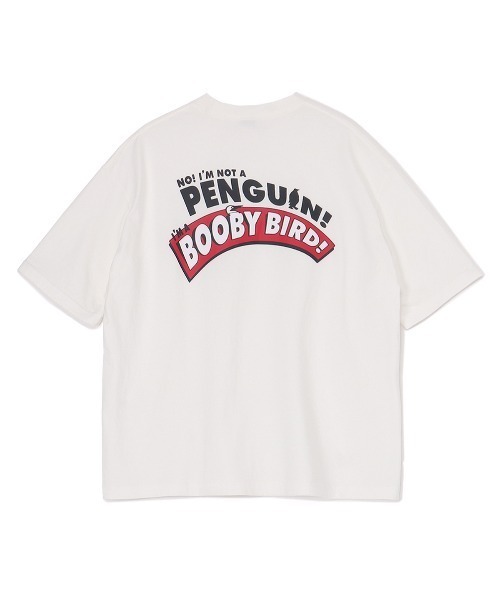 CHUMS(チャムス)の「CHUMS/チャムス ブービーバードTEE I'm A Booby Bird T-Shirt(Tシャツ/カットソー・レディース・ターコイズブルー/ホワイト/ネイビー・L/XL/M)」の6枚目の写真