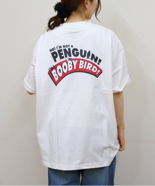 CHUMS(チャムス)の「CHUMS/チャムス ブービーバードTEE I'm A Booby Bird T-Shirt(Tシャツ/カットソー・レディース・ターコイズブルー/ホワイト/ネイビー・L/XL/M)」の19枚目の写真