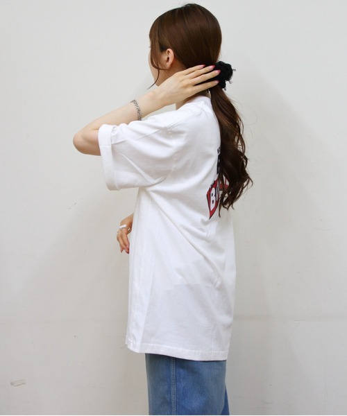 CHUMS(チャムス)の「CHUMS/チャムス ブービーバードTEE I'm A Booby Bird T-Shirt(Tシャツ/カットソー・レディース・ターコイズブルー/ホワイト/ネイビー・L/XL/M)」の22枚目の写真