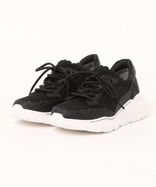 セール】レースアップ風スリッポンスニーカー（スニーカー）｜tsumori