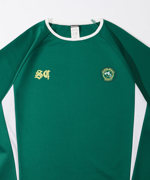 Sourcream（サワークリーム）の「【Sourcream/サワークリーム】サッカーゲームシャツ（Tシャツ/カットソー・レディース・グリーン/ボルドー/ネイビー/イエロー・FREE）」の14枚目の写真