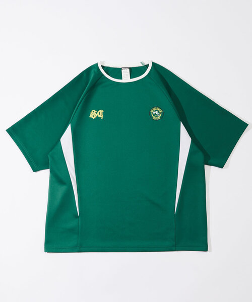 Sourcream（サワークリーム）の「【Sourcream/サワークリーム】サッカーゲームシャツ（Tシャツ/カットソー・レディース・グリーン/ボルドー/ネイビー/イエロー・FREE）」の15枚目の写真