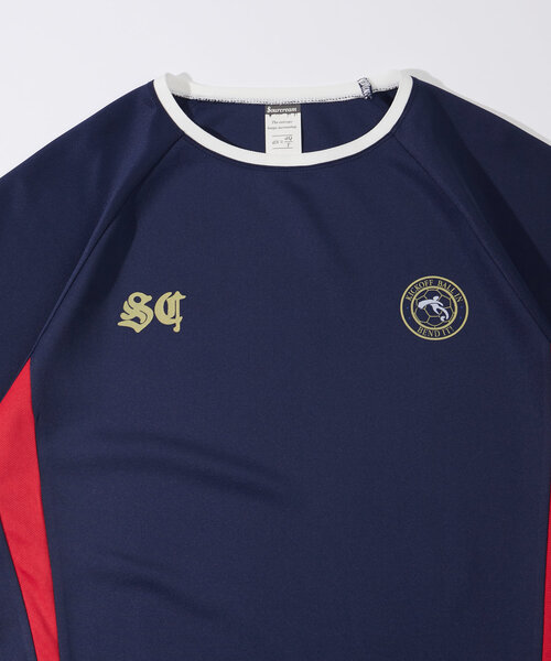 Sourcream（サワークリーム）の「【Sourcream/サワークリーム】サッカーゲームシャツ（Tシャツ/カットソー・レディース・グリーン/ボルドー/ネイビー/イエロー・FREE）」の19枚目の写真