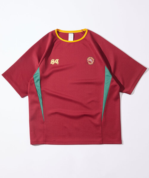 Sourcream（サワークリーム）の「【Sourcream/サワークリーム】サッカーゲームシャツ（Tシャツ/カットソー・レディース・グリーン/ボルドー/ネイビー/イエロー・FREE）」の21枚目の写真
