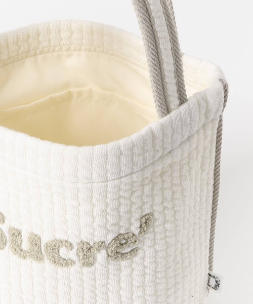 URBAN RESEARCH DOORS（アーバンリサーチドアーズ）の「キルトトートバッグ(KIDS)（トートバッグ・キッズ・アイボリー/グレー系その他・ONE）」の15枚目の写真