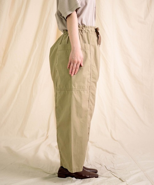 Brocante（ブロカント）の「[Brocante / ブロカント] 30s高密度ウェザー ポムパンツ（その他パンツ・レディース・ブラック/ネイビー/ベージュ・2）」の9枚目の写真