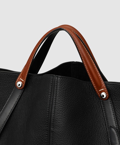 メゾンマルジェラ■新品 本物■レザーハンドル トートバッグ メンズ レディース Maison Margiela（旧Maison Martin Margiela）（トートバッグ