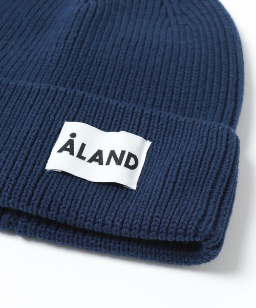 ALAND（エーランド）の「【UNISEX】ALAND／Ａロゴコットンビーニー（ハット・レディース・グレー/アイボリー/ブラック/ネイビー・FREE）」の14枚目の写真